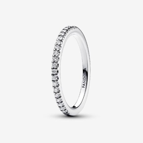 Pandora Sparkling Band Ring - Picture 1 of 4